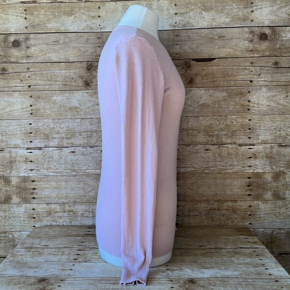 Debut Medium Womens Pink Cardigan Sweater - Picture 5 of 7